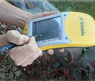 GPS field surveying.